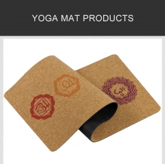 wholesale cork yoga mats