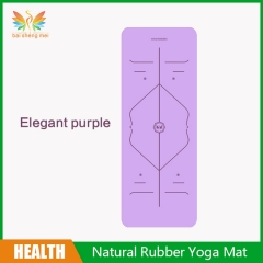 natural rubber yoga mat