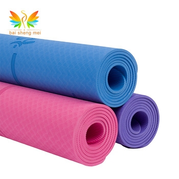Professional 2018 Wholesale Tpe Yoga Mat Non Toxic Patented Eco