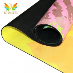 yoga mat suede