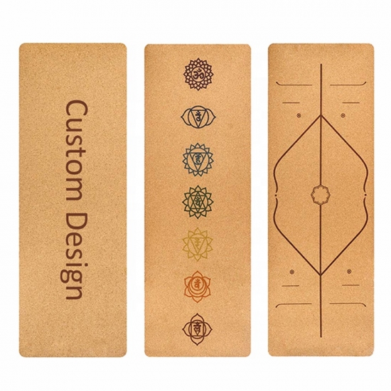 custom cork yoga mats