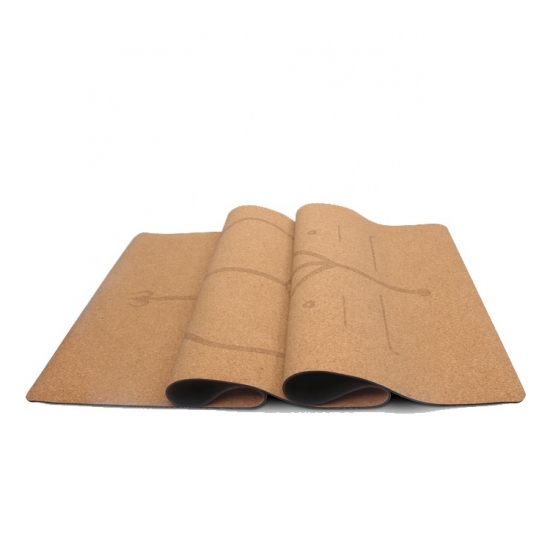 rubber cork yoga mat