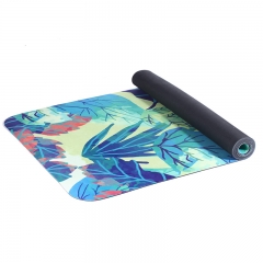 suede rubber yoga mat