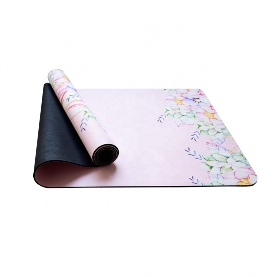 suede yoga mat