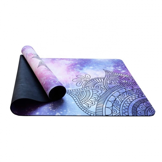 suede yoga mat