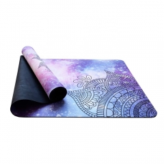 suede yoga mat
