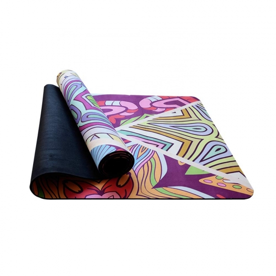 Rubber suede Yoga Mat