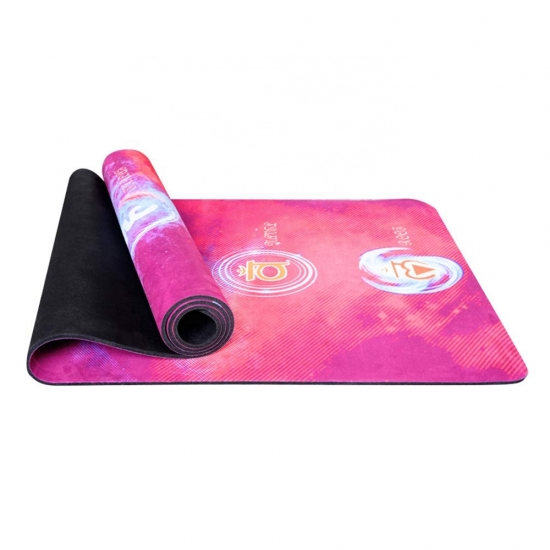 non-skid suede yoga mat