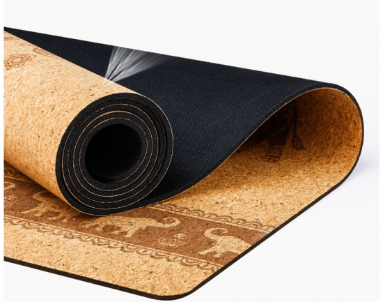 custom natural yoga mat