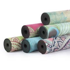 Rubber suede Yoga Mat