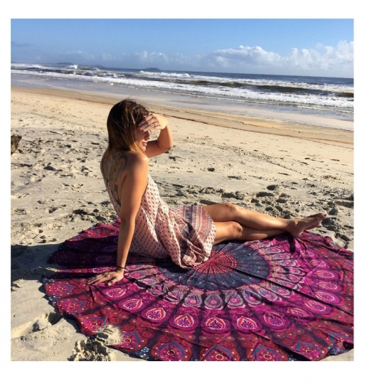 custom beach towel