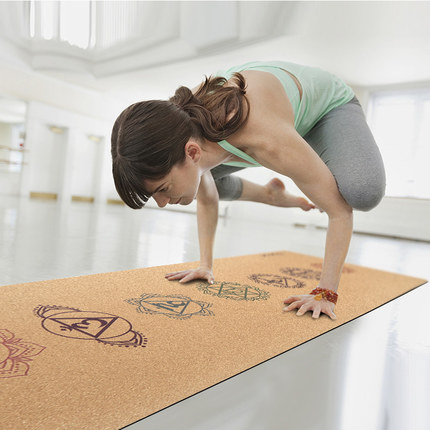 Cork Yoga Mat with Custom logo video